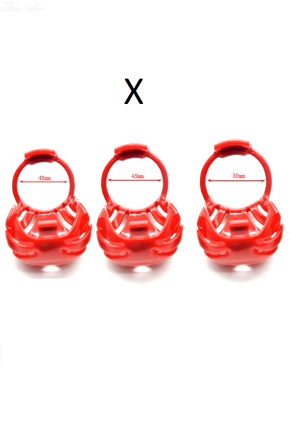 Peniskäfig SPACE mit Sackhalter 45 mm